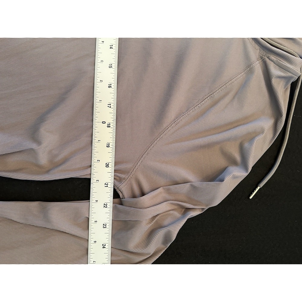Sage Collective Women's XL Grey Hooded Long Sleeve Top Thumb Holes - Picture 6 of 6